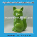 Ceramic fox salt & pepper shaker set